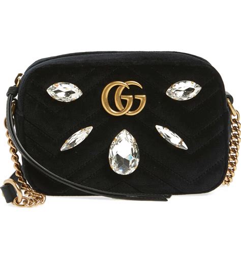 gucci gg marmont crystal crossbody bag price